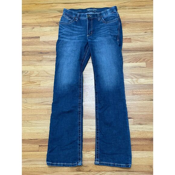 Wrangler Willow Ultimate Riding Women's 11 Vintage Jeans Bootcut Western Cowgirl - Picture 1 of 10